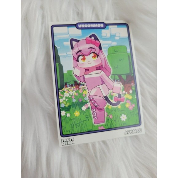 Aphmau trading card Aphmau fruit blox trading cards Kawaii Chan - Picture 1 of 1